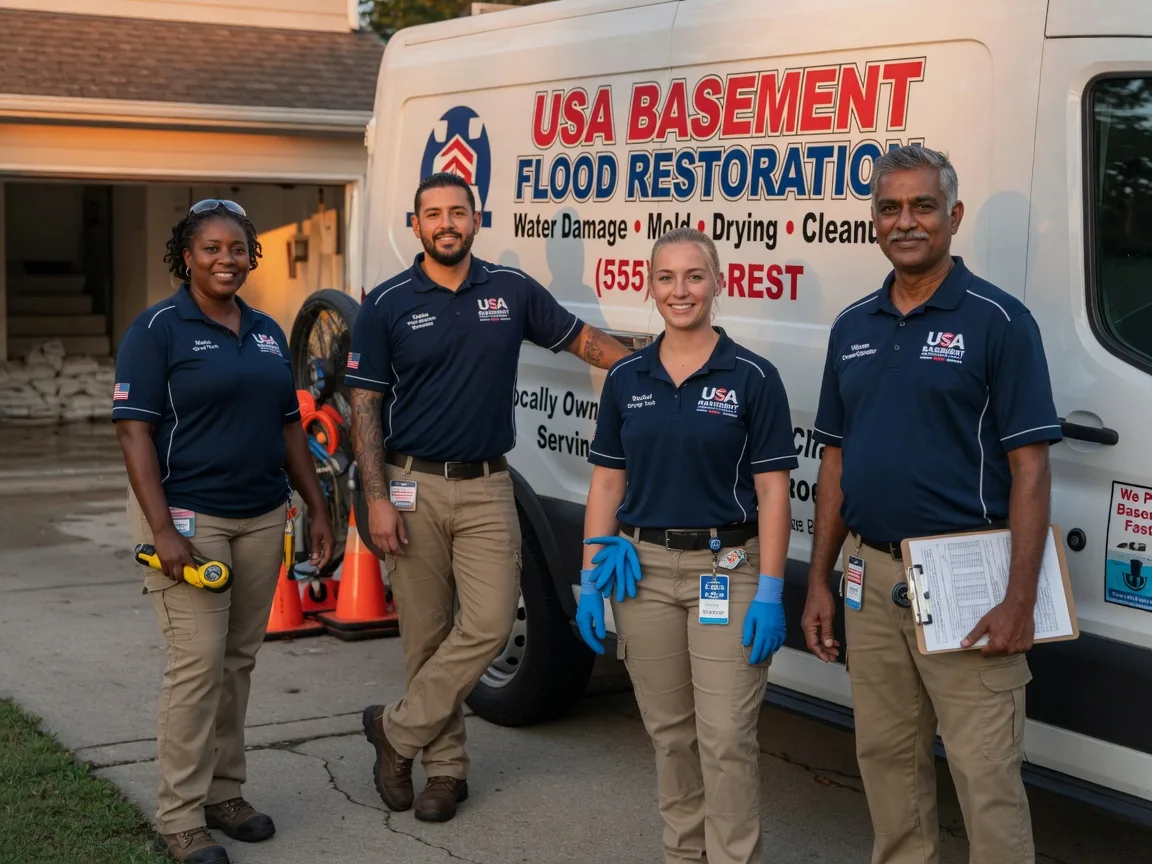 Basement Flood Cleanup company in Martins Ferry, OH